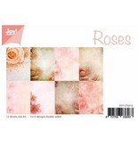 DESIGNER BLÖCKE  / DESIGNER PAPER Paper block A4, Rose Design