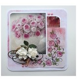 DESIGNER BLÖCKE  / DESIGNER PAPER Papel A4 bloque, diseño de Rose