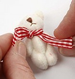 Embellishments / Verzierungen 6 Deco Mini oso de peluche