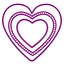 Joy!Crafts und JM Creation 3 hjerter