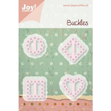 Joy!Crafts und JM Creation Template fibbie (4 pezzi)