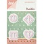 Joy!Crafts und JM Creation Template fibbie (4 pezzi)