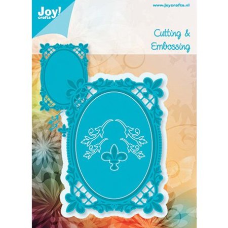 Joy!Crafts und JM Creation Oval die bourbonische Lilien