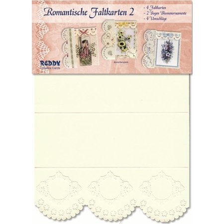 KARTEN und Zubehör / Cards Romantic Folding No2