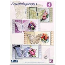 Bastelset butterfly cards 1