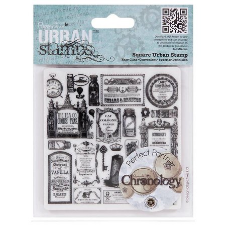 STEMPEL / STAMP: GUMMI / RUBBER Postzegels Cling Mounted Stamp Chronologie apotheker