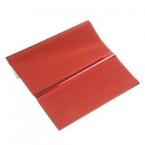 Metallic folie, 200 x 300 mm, 1 ark, rød