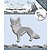 Amy Design Poinçonnage et gaufrage modèle: Wintertide, Fox