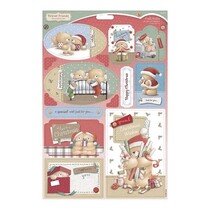 A4 Stanzbogen, Labels / Etiketten