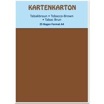 Karton A4 tobak brun,