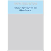 Karton A4, lichtgrijs