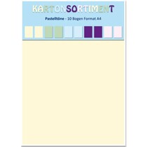 Cartoncino A4, pastelli
