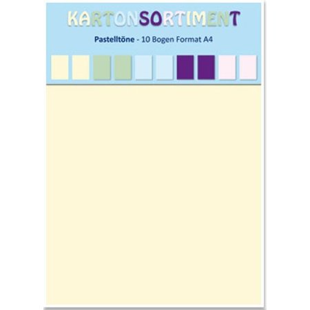 DESIGNER BLÖCKE  / DESIGNER PAPER Karton A4, pasteller