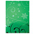 DESIGNER BLÖCKE  / DESIGNER PAPER A4 efecto de cartón, verdor de la Navidad
