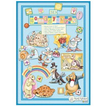 Marij Rahder 3D Decoupage Tarjetas Comedia