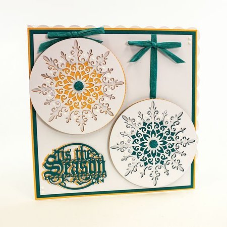 TONIC Tonic, punching and embossing template, snowflake