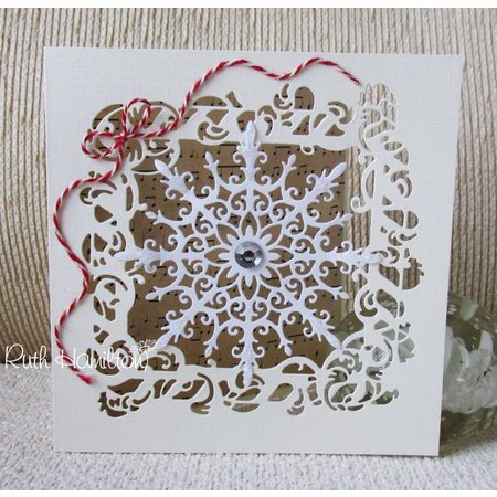 TONIC Tonic, punching and embossing template, snowflake