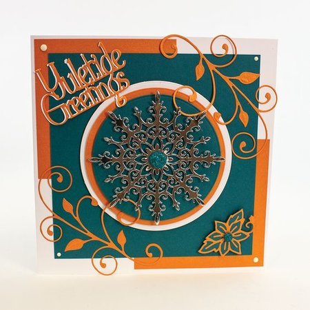 TONIC Tonic, punching and embossing template, snowflake