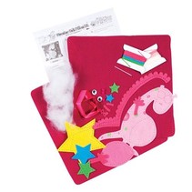 Craft Kit: for designing a children felt pad with monster