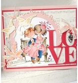 Marianne Design Cutting and embossing stencil, love