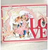 Marianne Design Snijden en embossing stencil, liefde