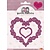 Yvonne Creations Yvonne Creations - Cut & Emboss Die - Love Hearts