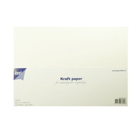 KARTEN und Zubehör / Cards Kraft, white