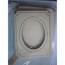 Kit per la cornice in legno