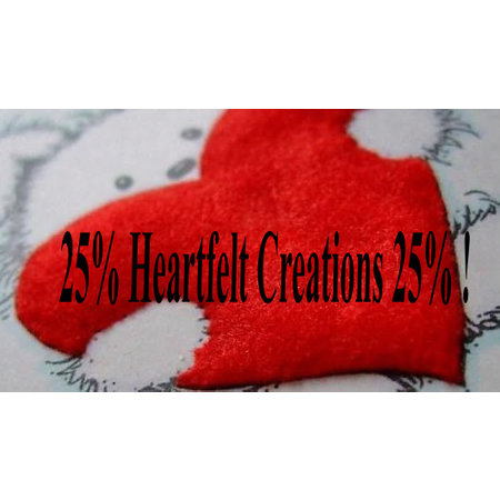 Heartfelt Creations aus USA 25% de descuento especial !! ¿Qué camino es OFF!