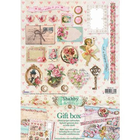 Vintage, Nostalgia und Shabby Shic Caja de regalo SC N º 30