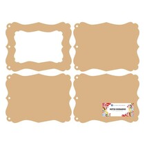 DooBaDoo holandês: MDF photo frame mini-álbum