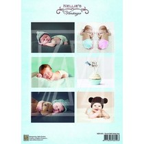 1 Bilderbogen A4: søt baby gutt
