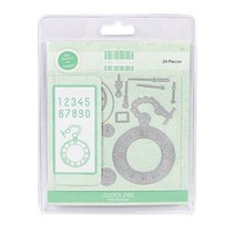 Stamping and embossing template: Vintage watch and accessories