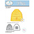 Elisabeth Craft Dies Estampillage et gaufrage modèle: plaquette Beehive