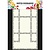 Dutch DooBaDoo Template A4: Tipo de cartão com três dobras
