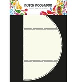 Dutch DooBaDoo A4 Template: Card Art Triptych