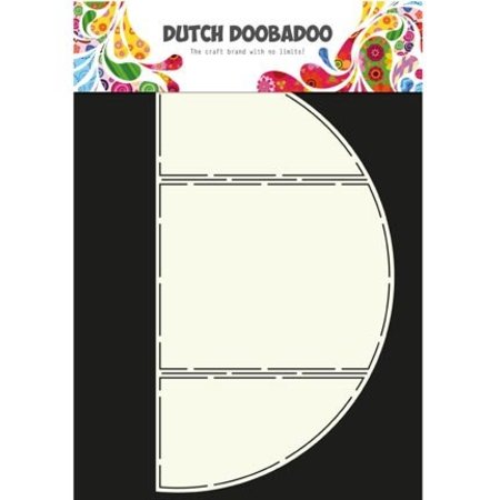 Dutch DooBaDoo A4 Template: Card Art Triptych