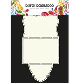 Dutch DooBaDoo A4 Skabelon: Kort Type Fold