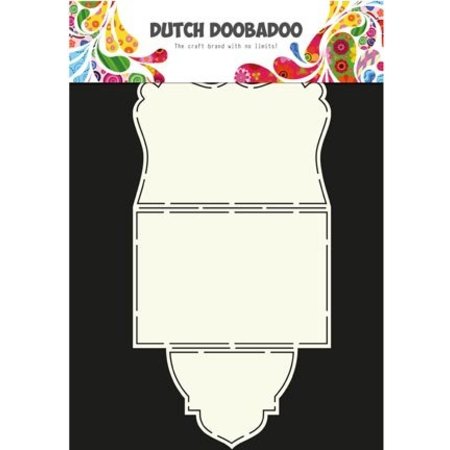 Dutch DooBaDoo A4 Skabelon: Kort Type Fold