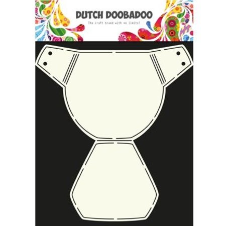 Dutch DooBaDoo A4 Schablone: Card Art Baby