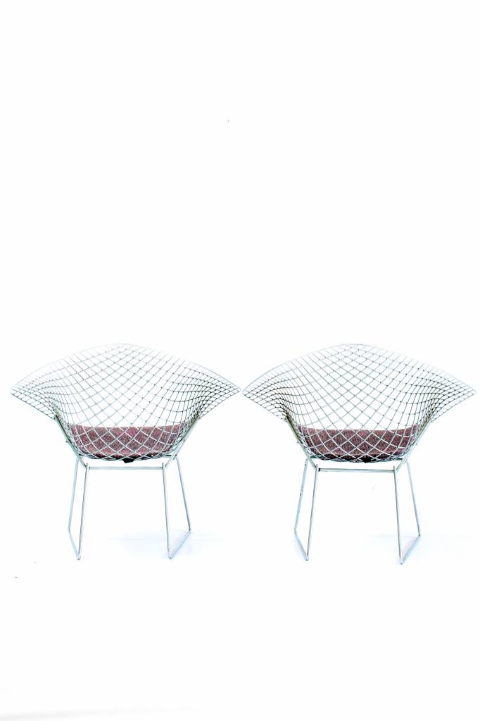 KNOLL DIAMOND CHAIR DOOR HARRY BERTOIA