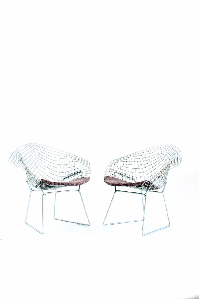 KNOLL DIAMOND CHAIR BY HARRY BERTOIA