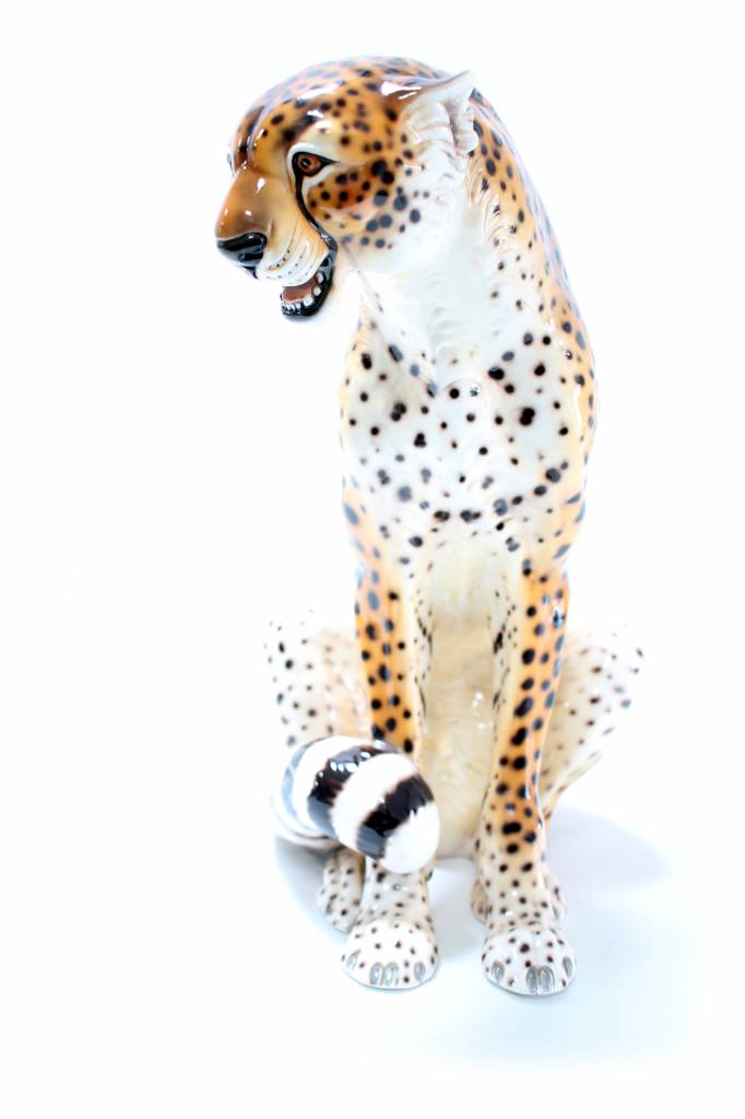 Ceramic leopard