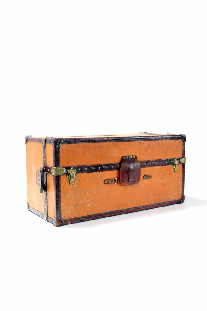 Old Louis Vuitton travel suitcase