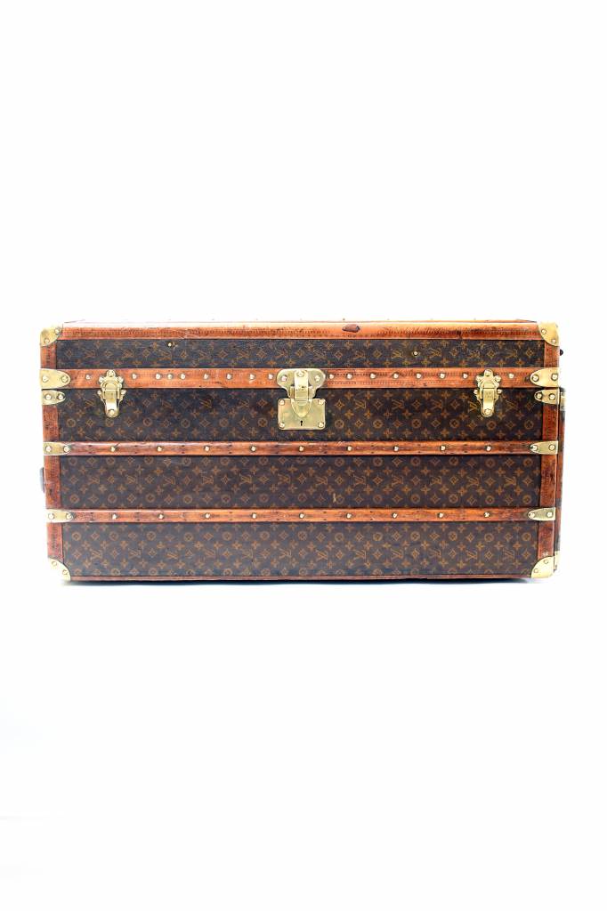 Old Louis Vuitton travel suitcase 1920