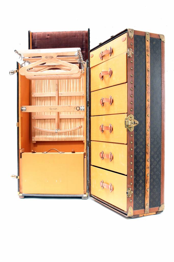 Vintage Louis Vuitton wardrobe