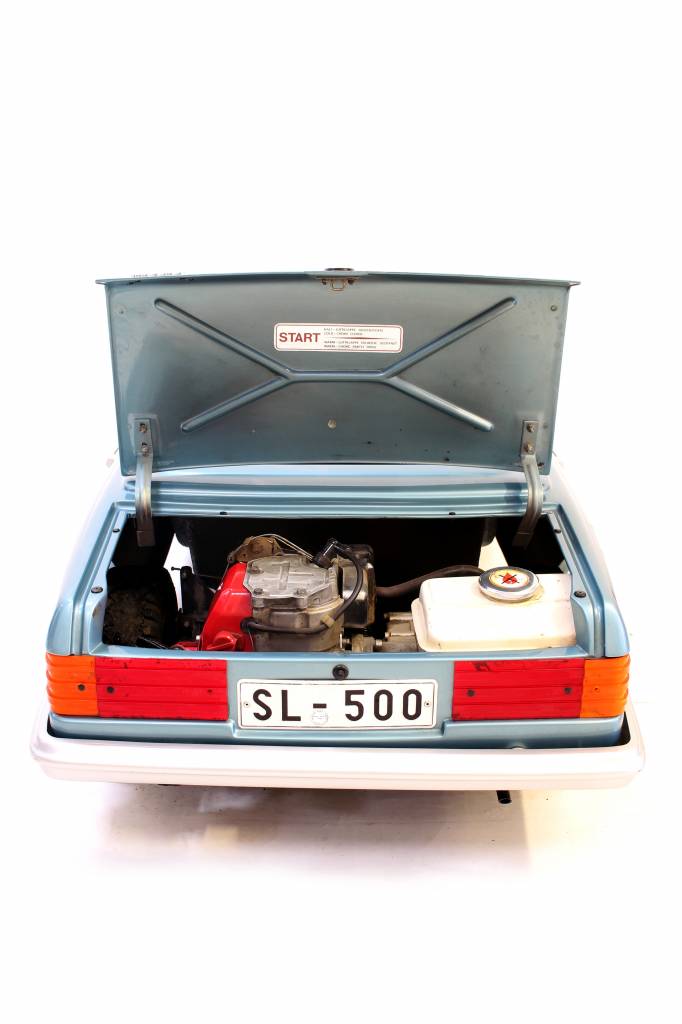 Mercedes 500SL mini met benzine motor