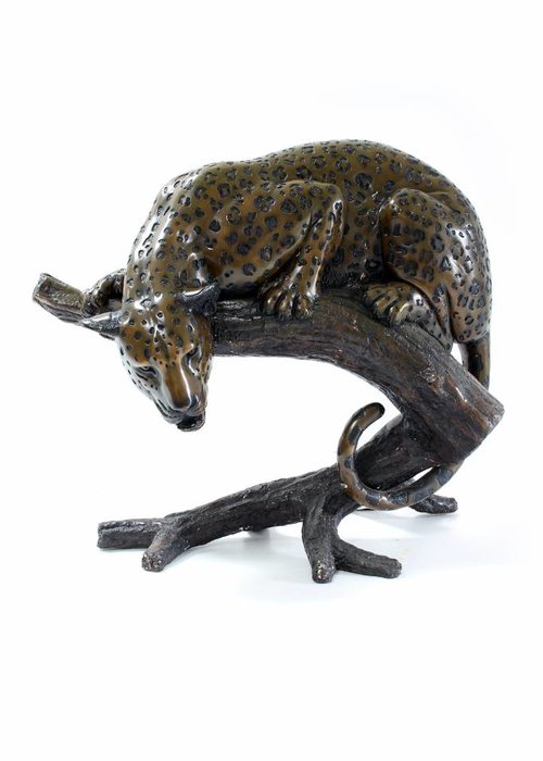 Bronze leopard