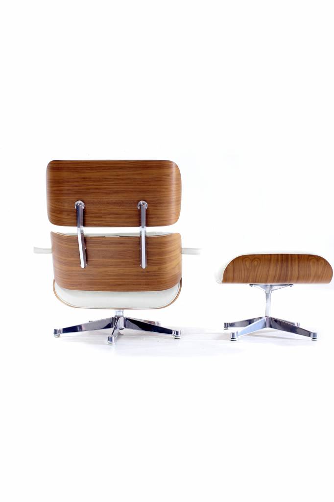 Charles Eames Lounge speciale chrome editie