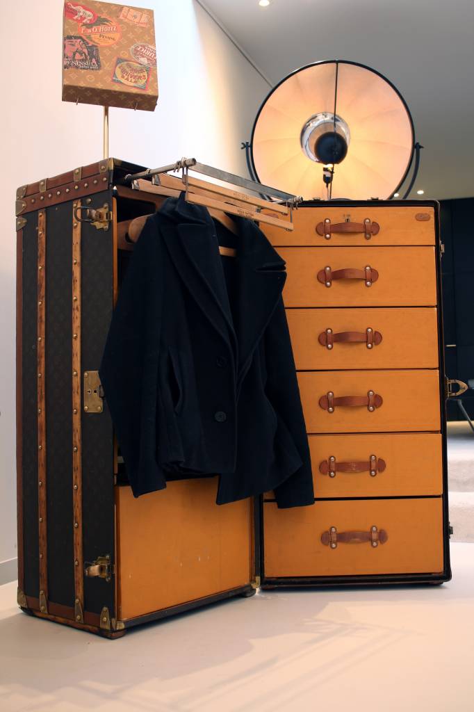 Vintage Louis Vuitton wardrobe